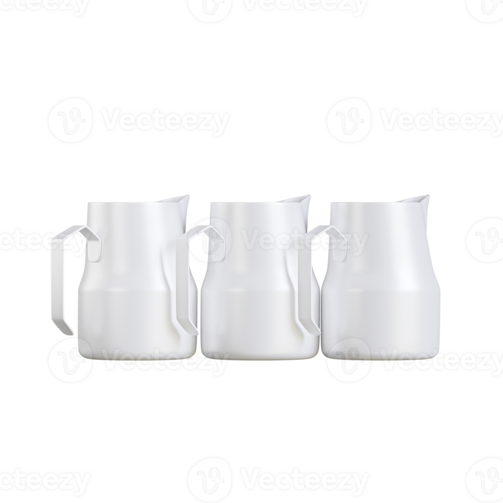 stainless cup on white background. png