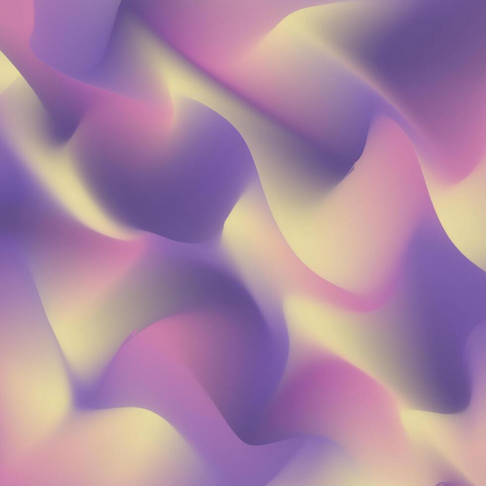 A purple and yellow abstract background with wavy lines vector