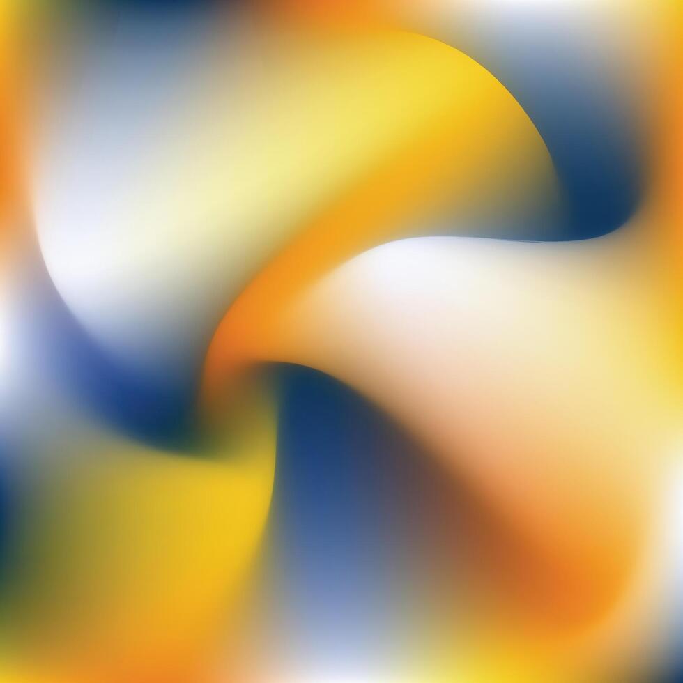 Abstract background with yellow, blue and orange colors vector