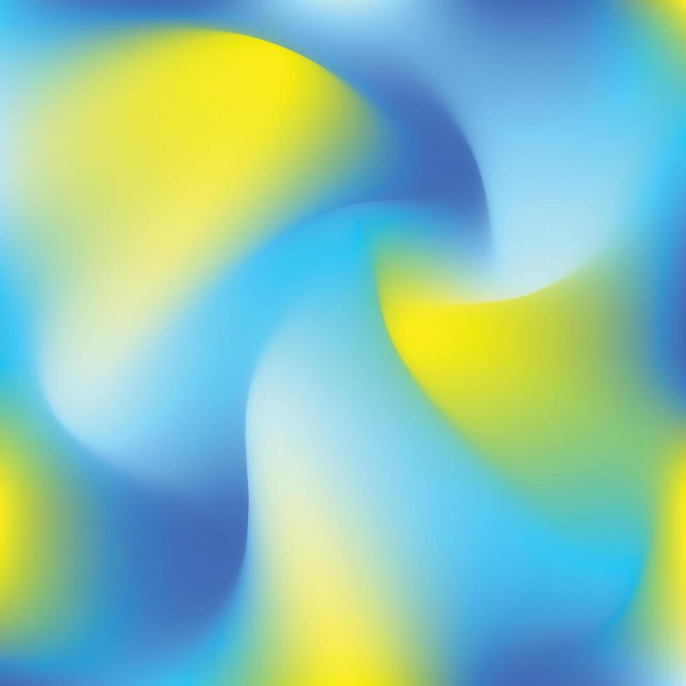 A blue and yellow abstract background with a swirl vector
