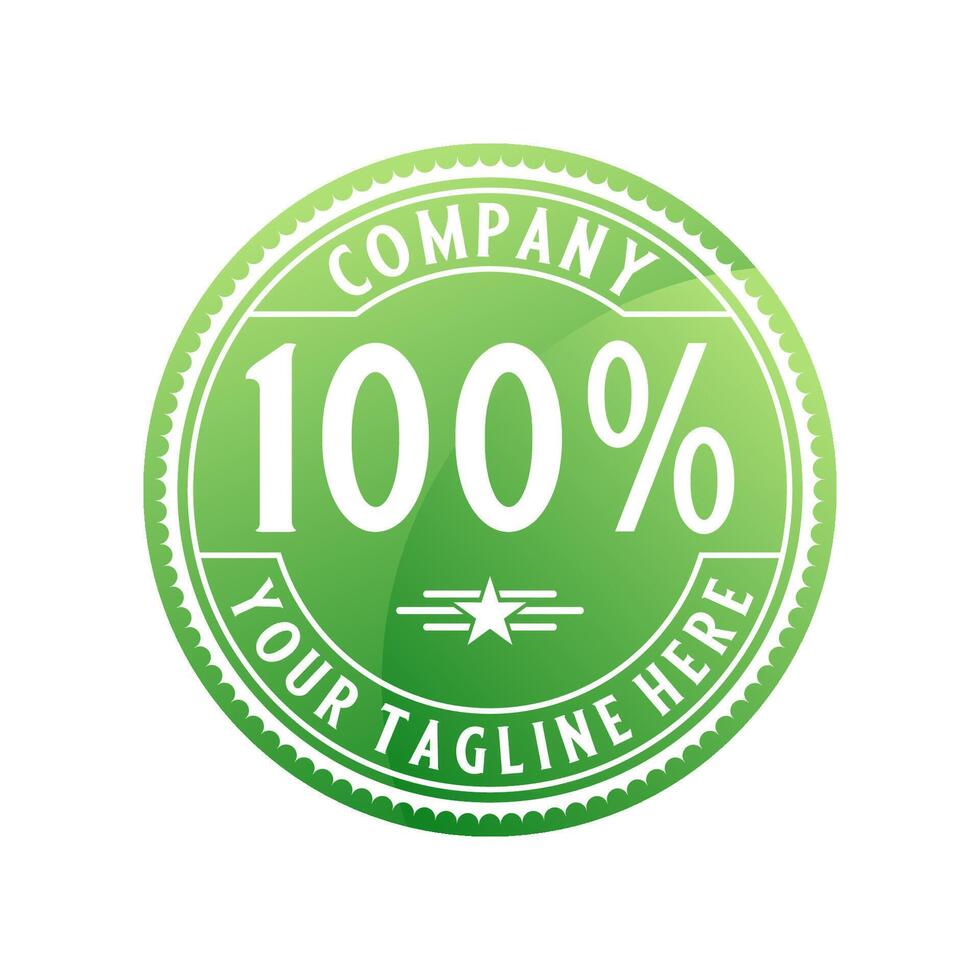 premium grade Guarantee Stamp label vector