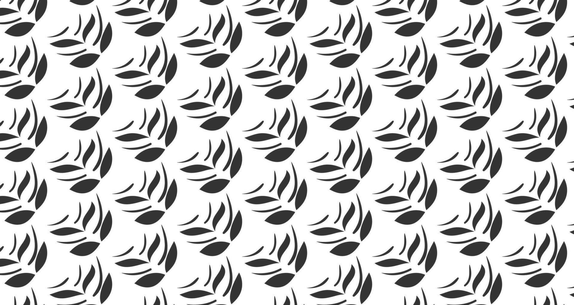Abstract Leaf Pattern Artistic and Contemporary Designs for Creative Projects vector