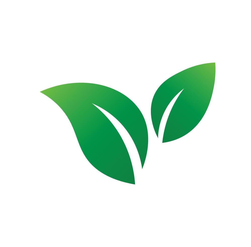 Leaf icon sign. Leaf logo design . Logos of green Tree leaf ecology. Leaf tip design illustration. similar design vector