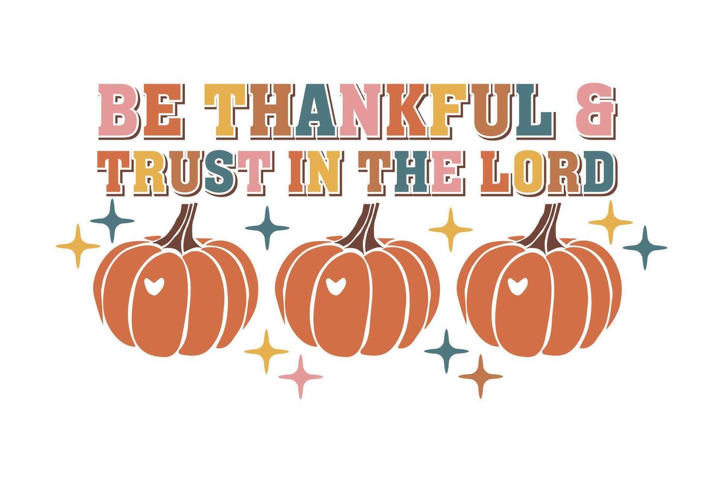 Fall And Thanksgiving, Christian EPS T-shirt Design vector