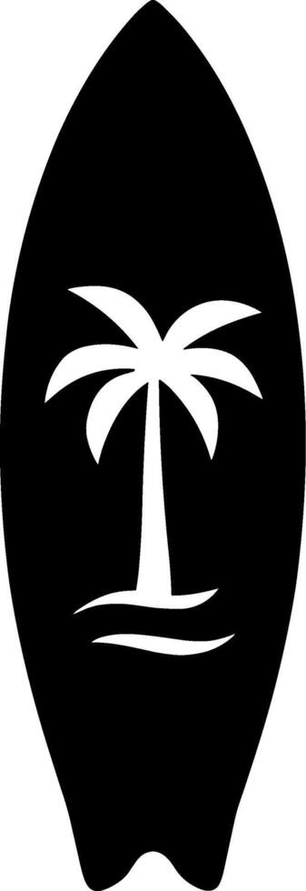 A black and white logo of a palm tree vector