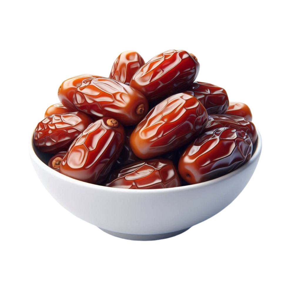 Dates Fruit On Plate For Iftar png