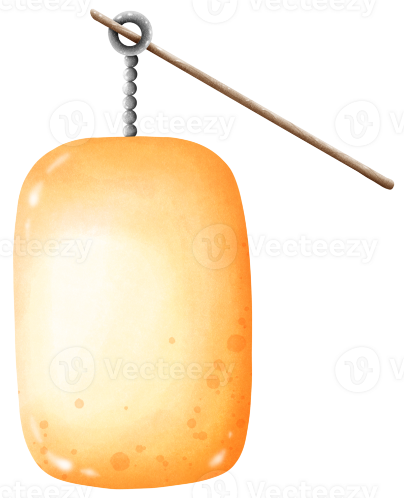 Yellow portable lanterns are used during festivals. png