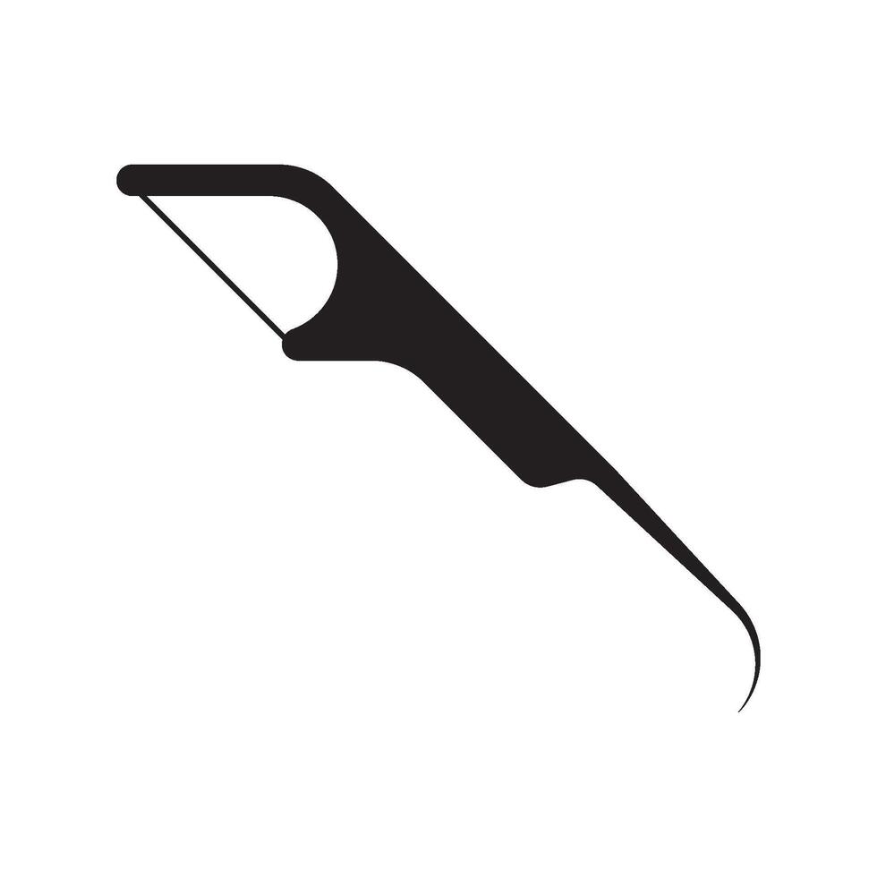 Dental Flossing Tool Icon,Illustration Design. vector