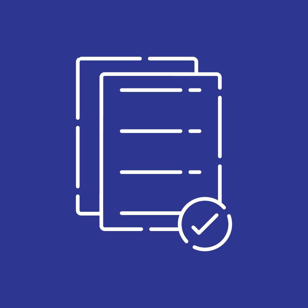 Content Accept, digital content icon, Digital Marketing, SEO icon vector