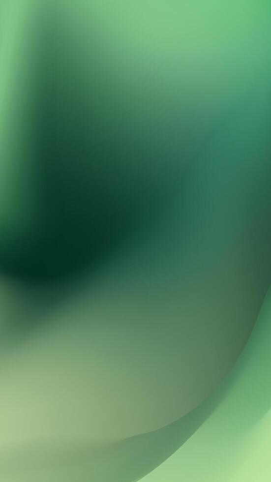 green abstract background with a wave pattern vector