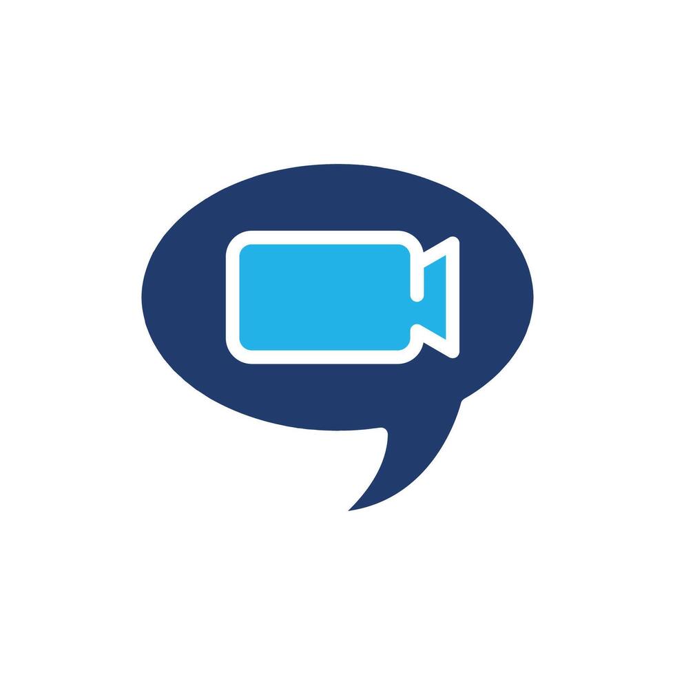 chating colored icon design good for web or mobile app vector
