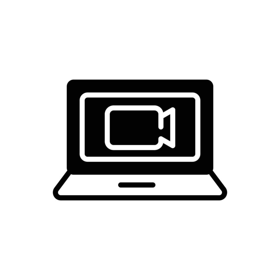 call solid icon design good for web or mobile app vector