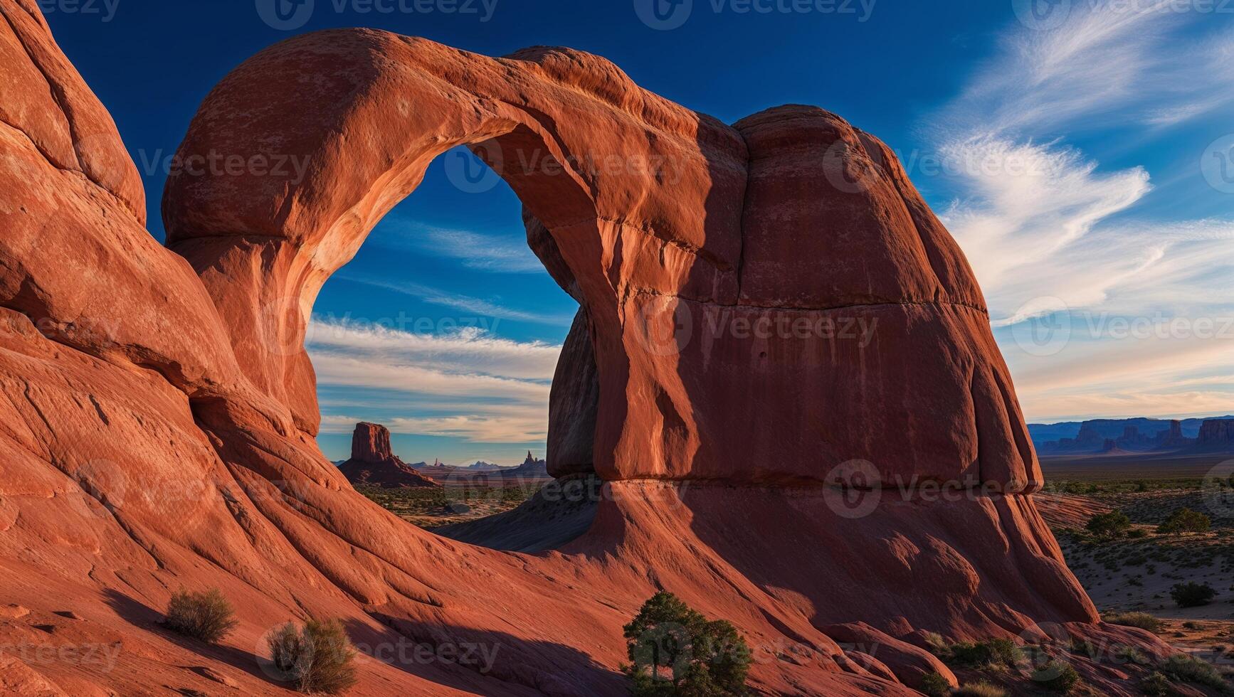 The arch at arches national park photo