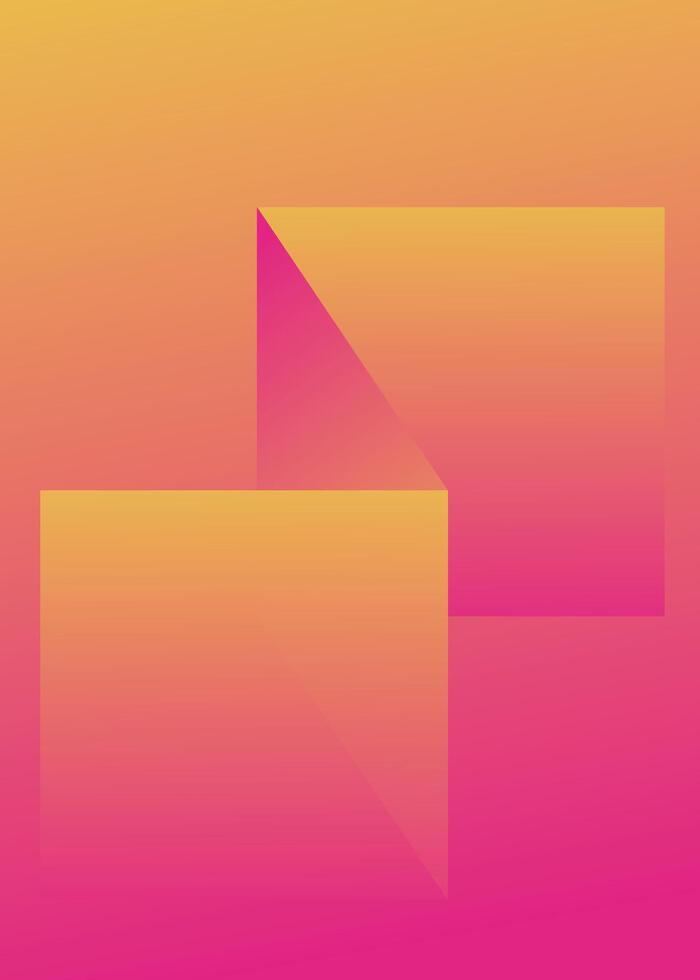 Trendy gradient background. vector