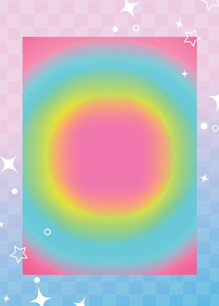 Cute gradient background. vector