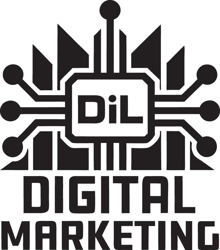 Digital Marketing Icon Set with Editable Stroke and Pixel Perfect. vector
