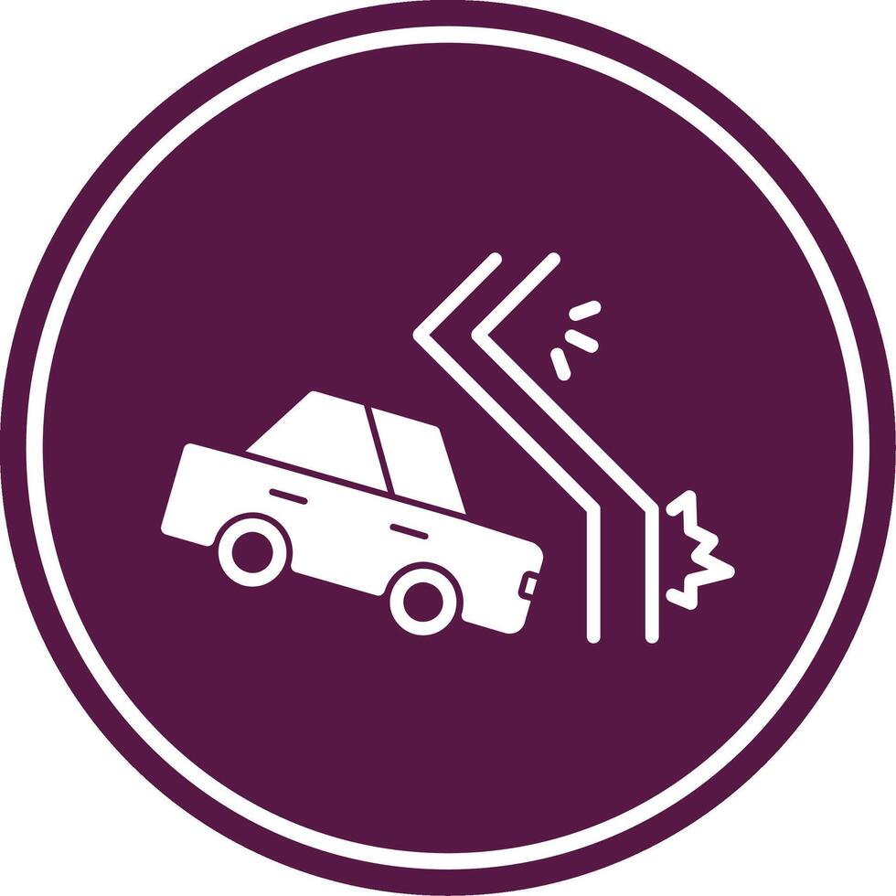 Car Crash Icon vector