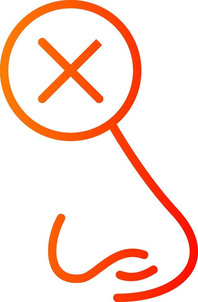 Loss Sense of Small Icon vector