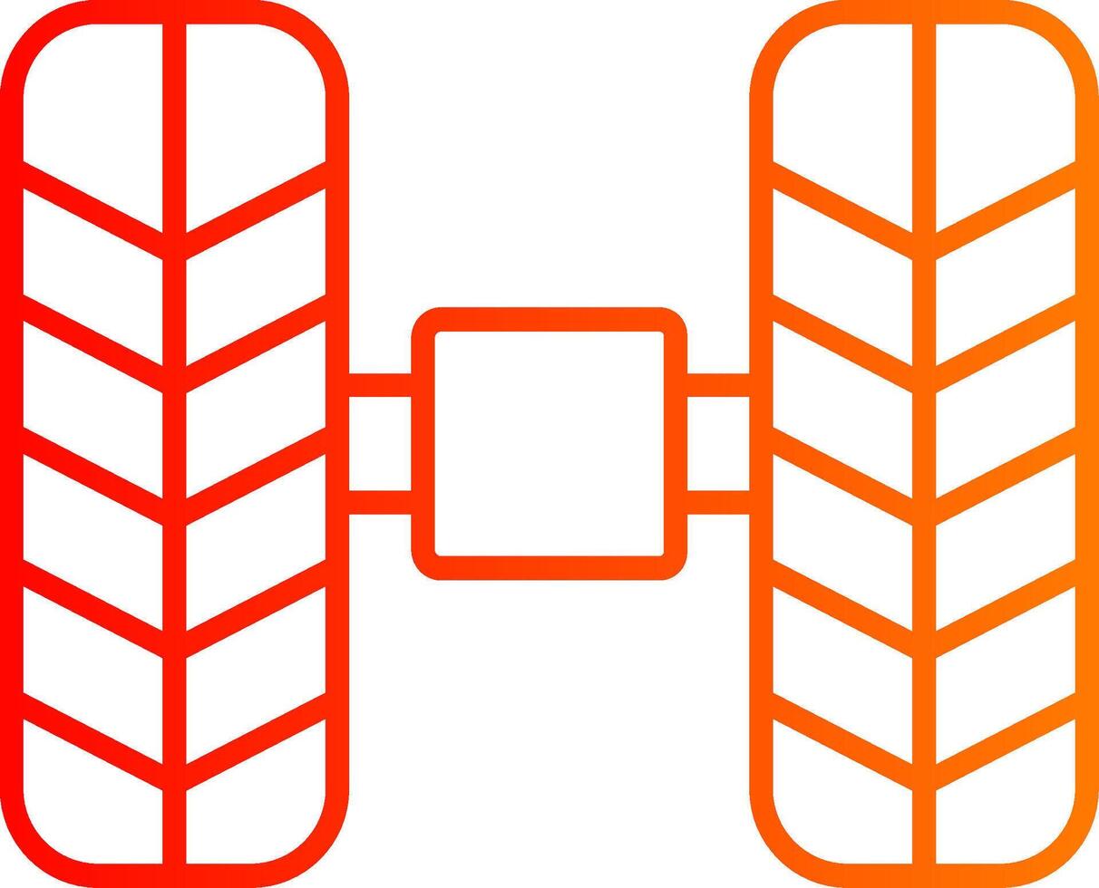 Wheel Alignment Icon vector
