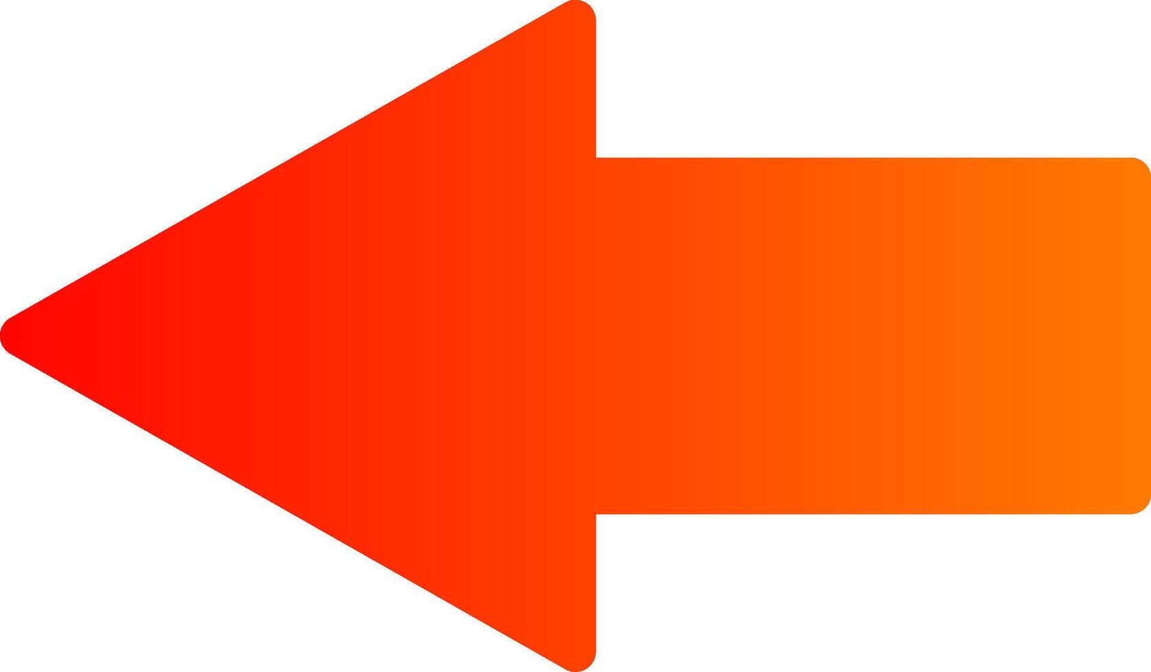 Back Glyph Gradient Icon vector