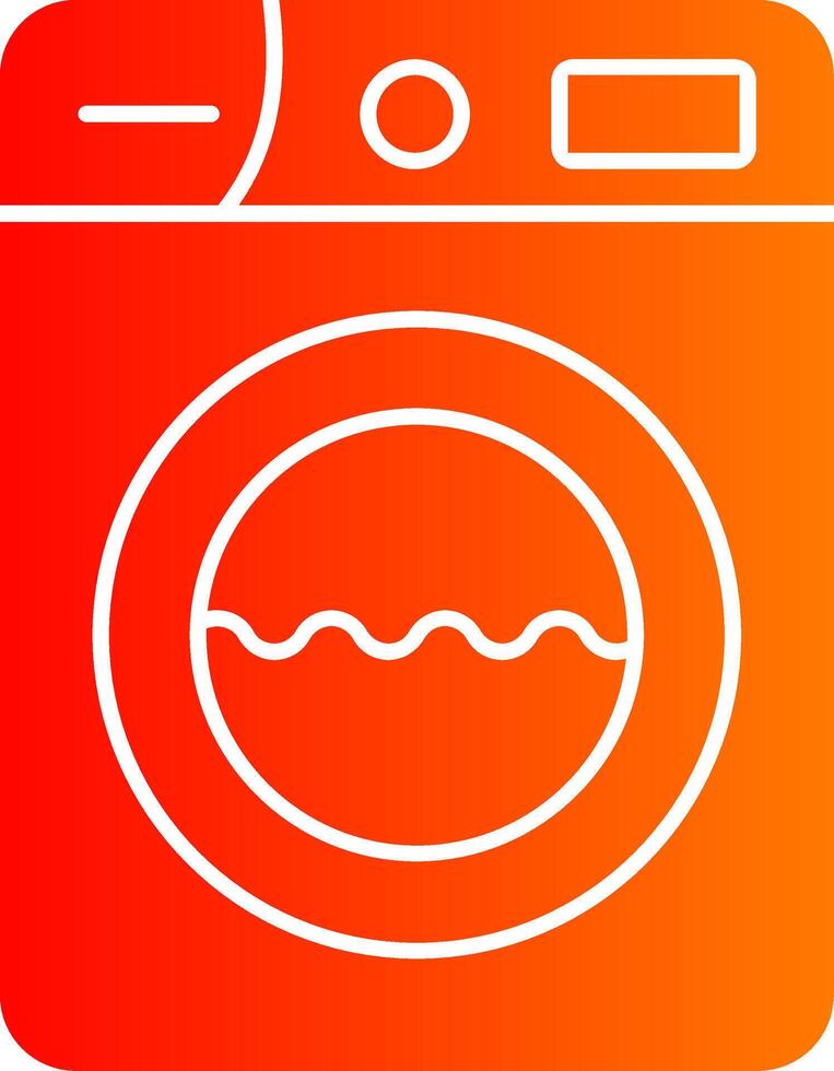 Washing Machine Icon vector