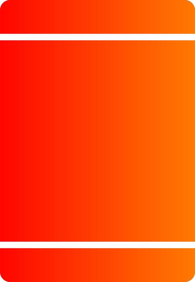 Tutorial Glyph Gradient Icon vector