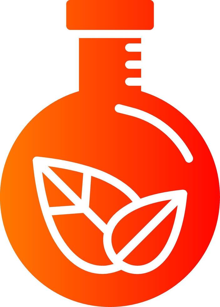 Science Glyph Gradient Icon vector