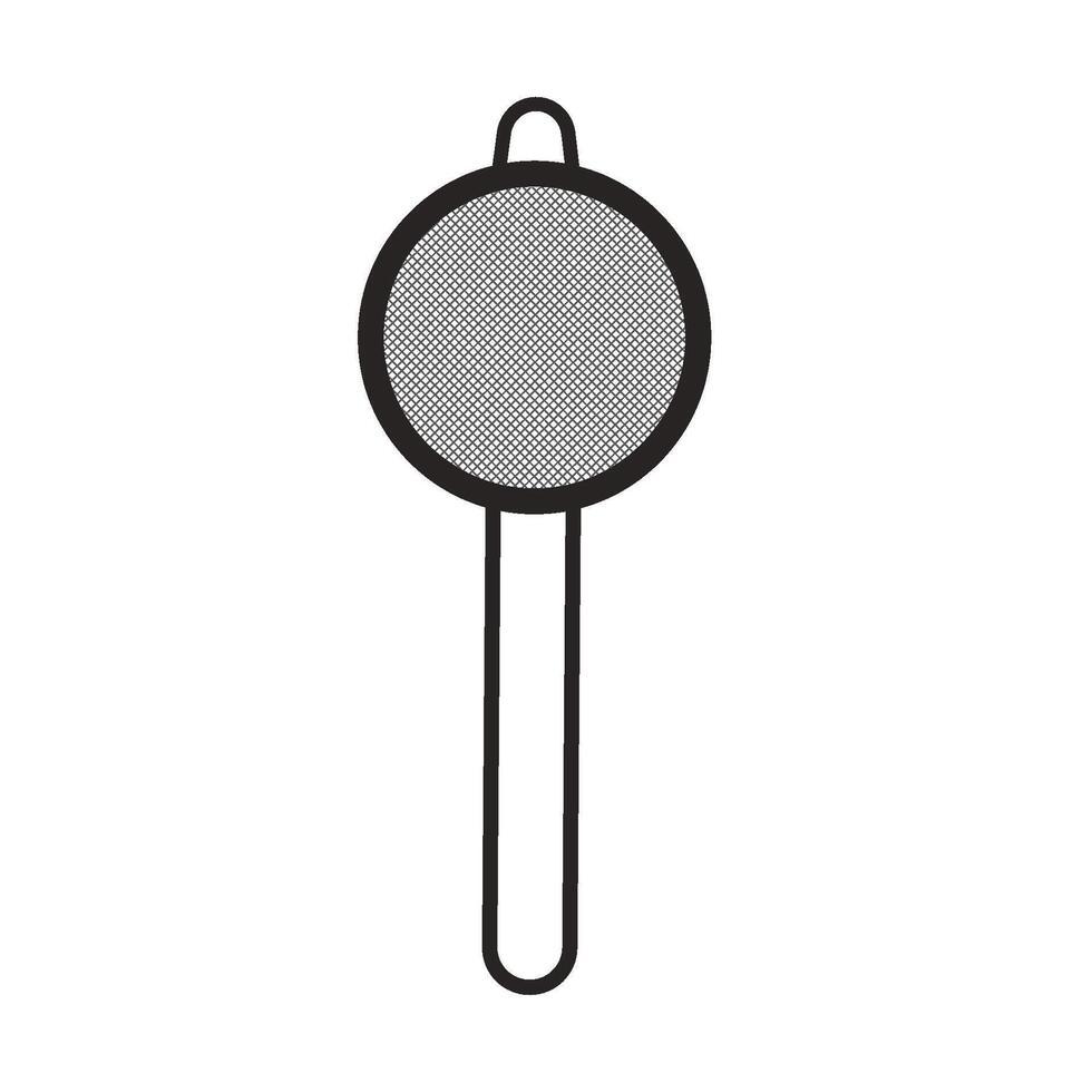 tea strainer icon vector