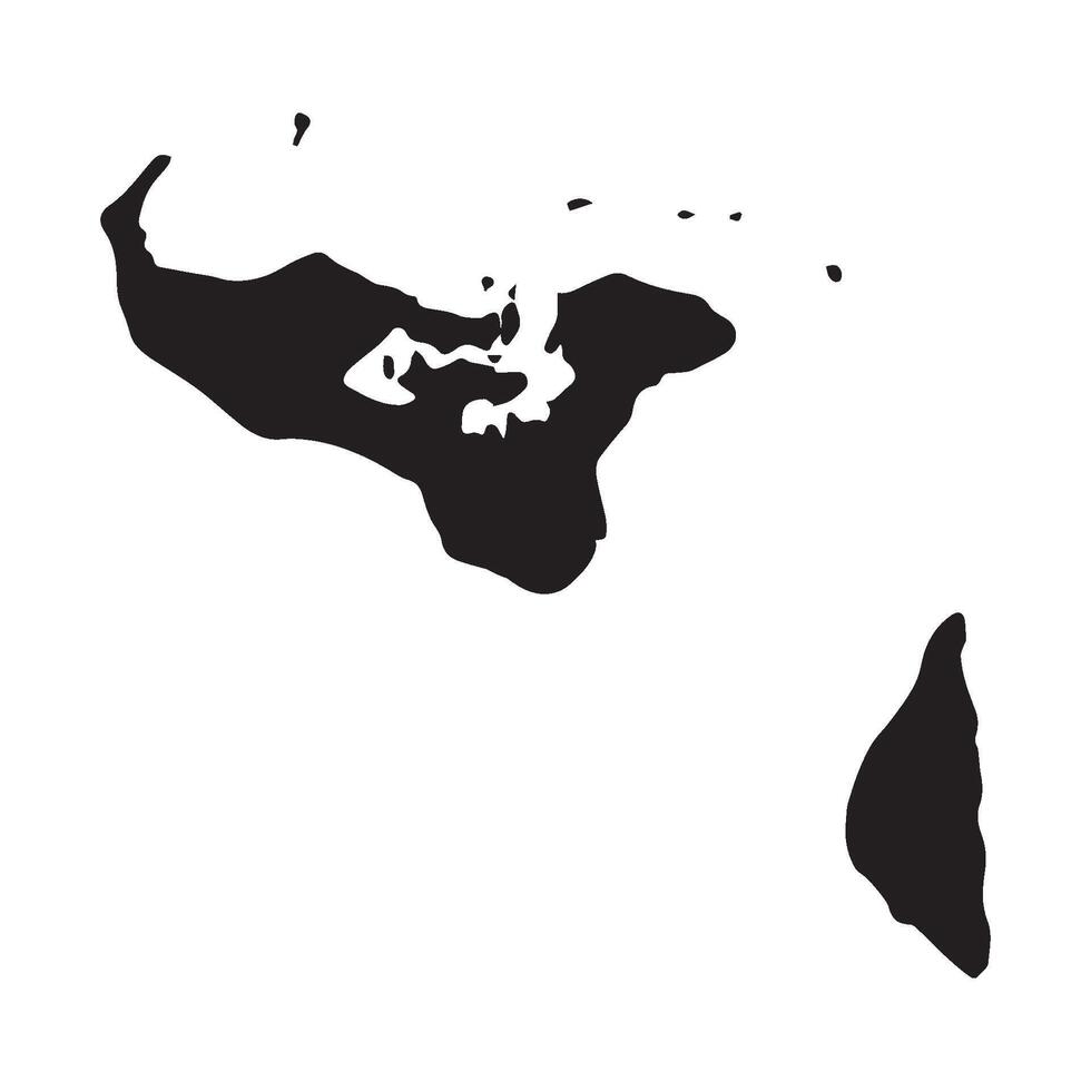 Map of Tonga region vector