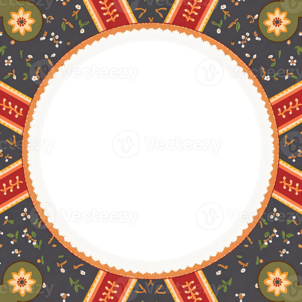 A circular frame png