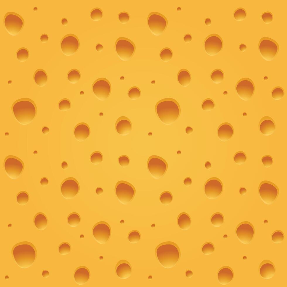 Cheese Texture Seamless background Pattern vector