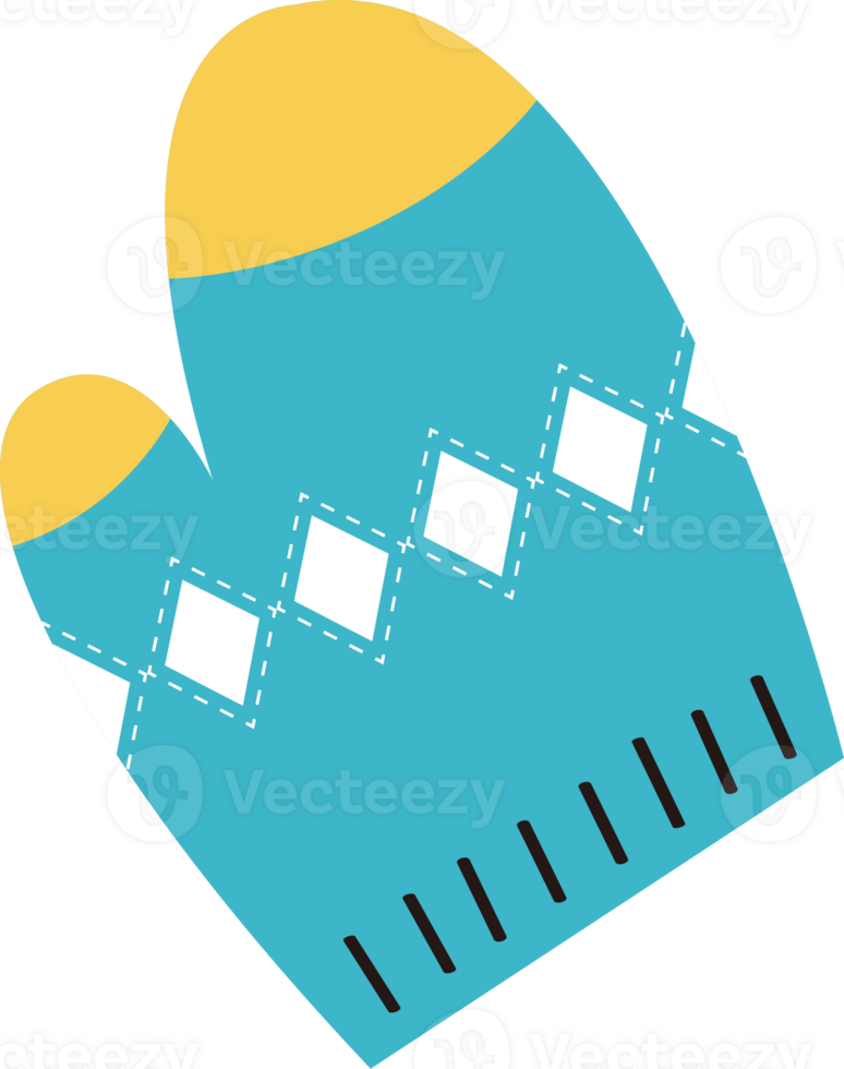 A Christmas glove png