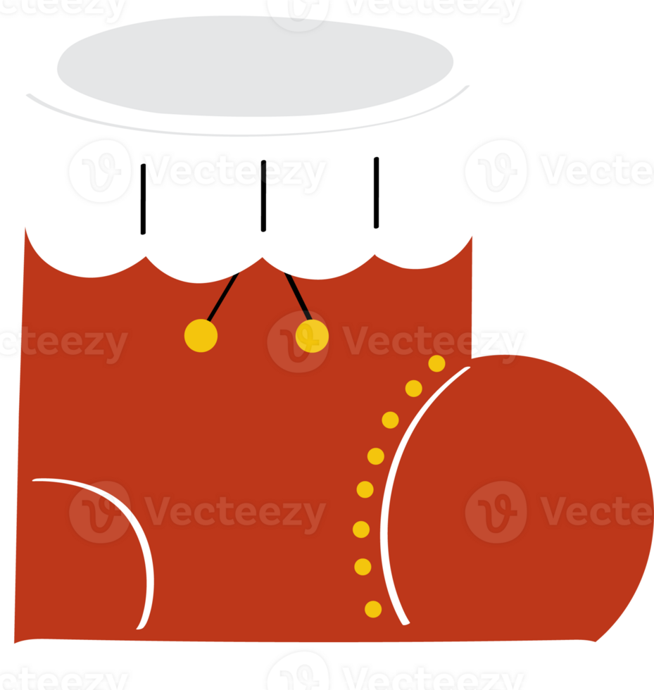 A Christmas stocking png