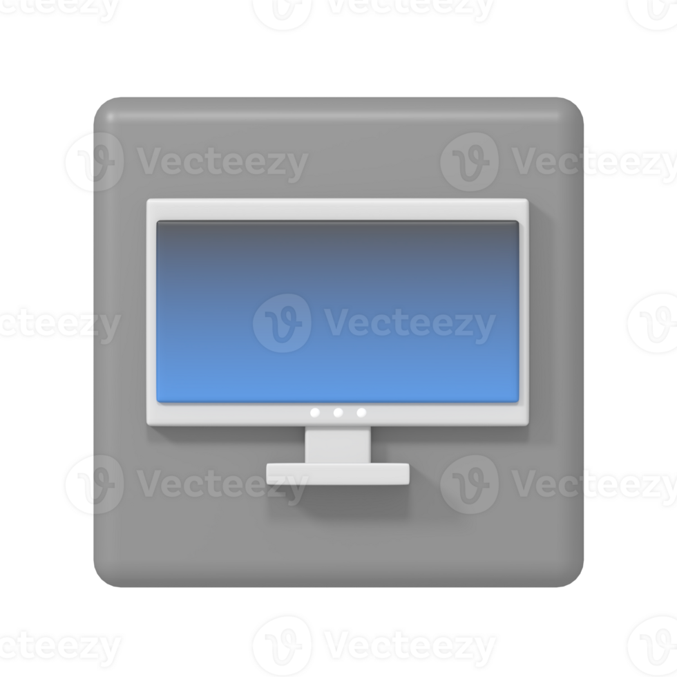 Monitor computer PC png