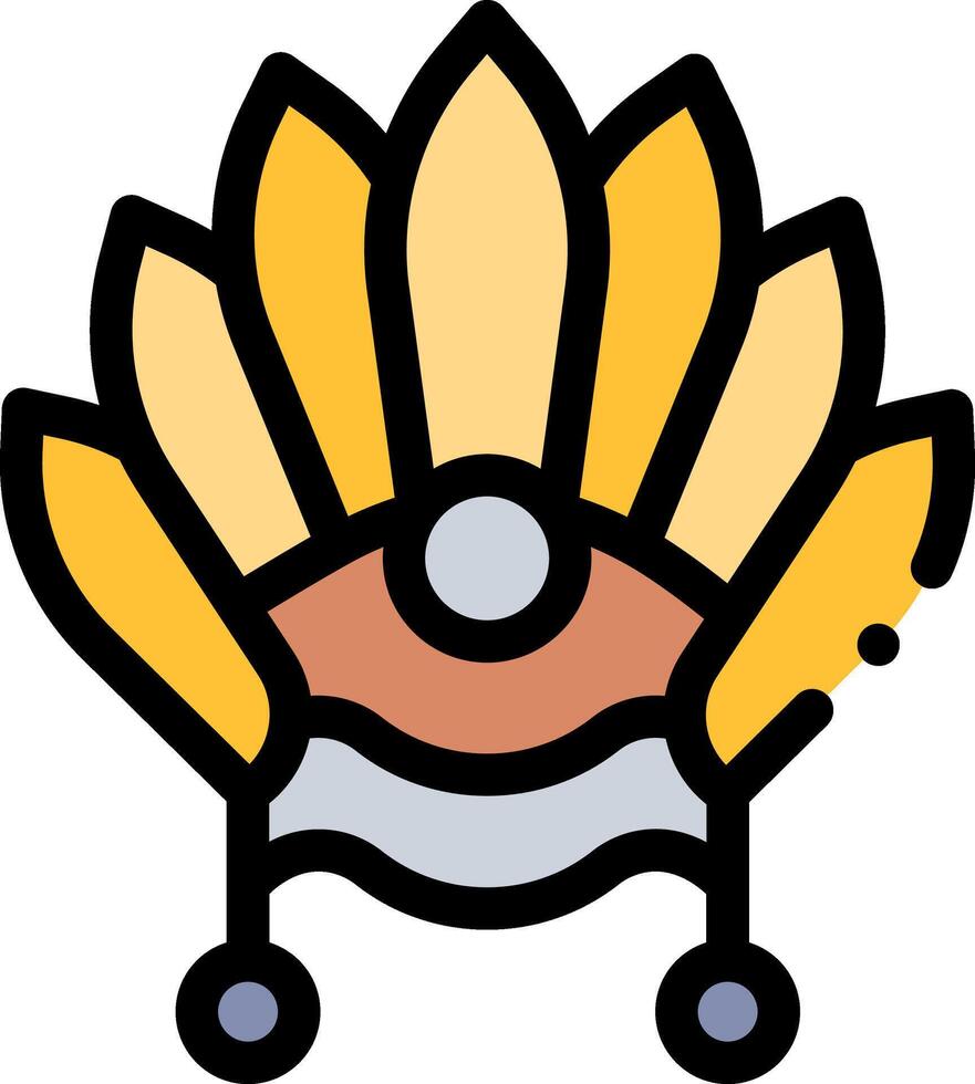 A yellow and orange flower with a white background vector