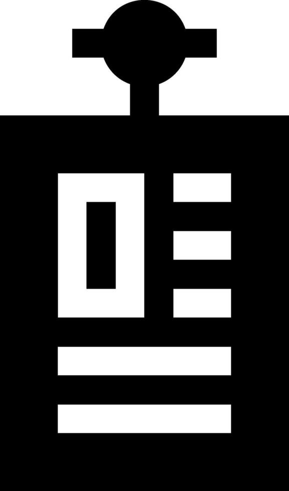 A black and white icon of a box with a white line vector