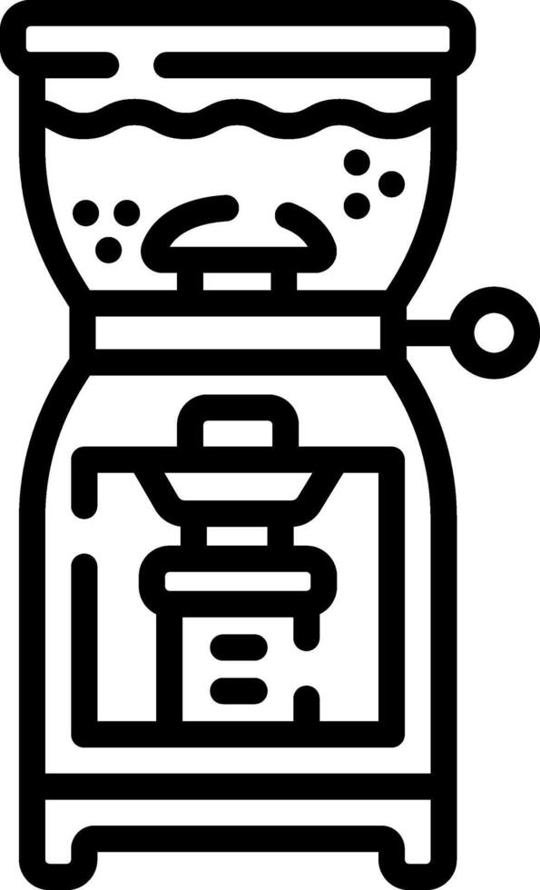 Coffee grinder icon illustration vector