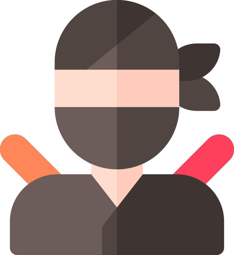 Ninja avatar icon vector