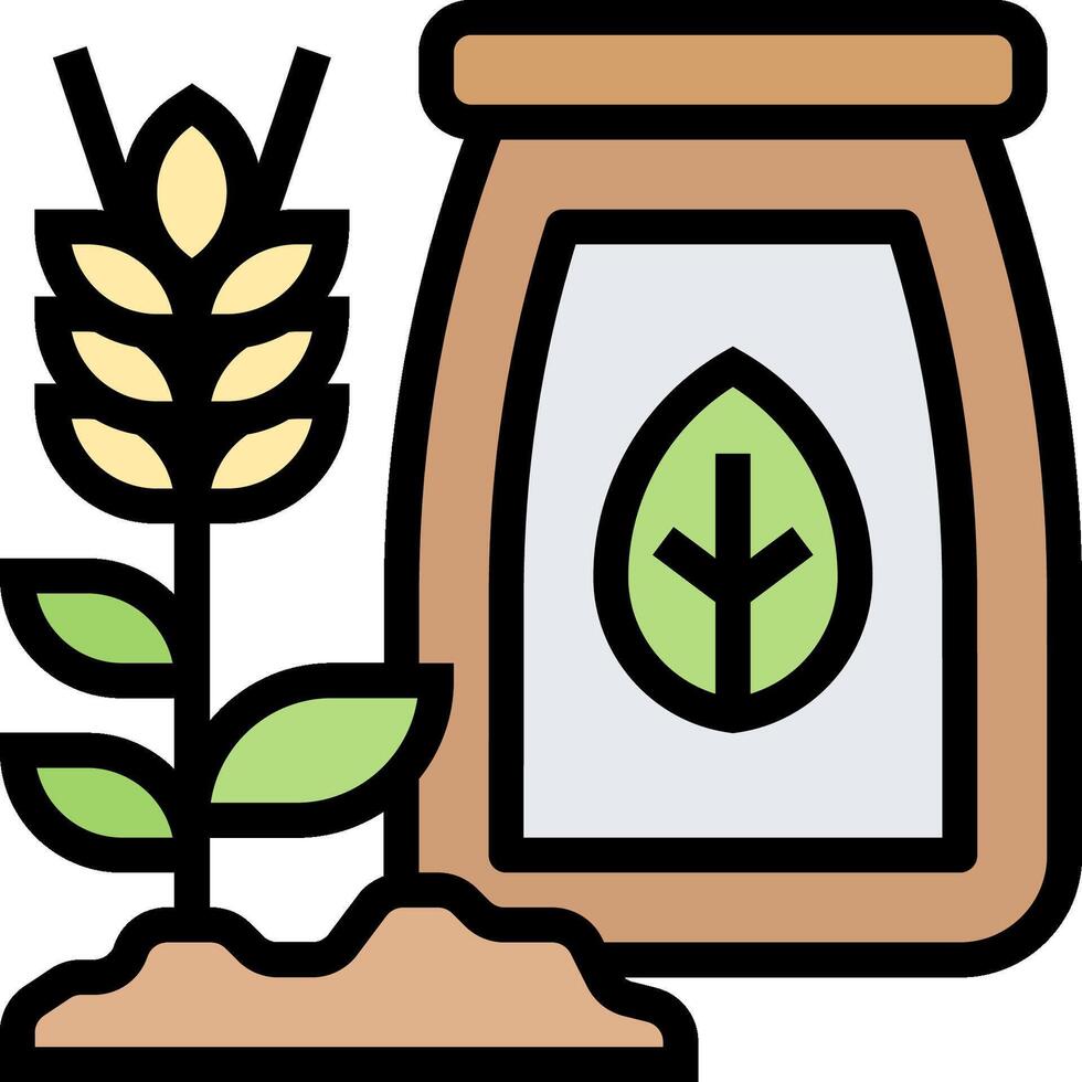 A jar with a plant and a plant inside vector