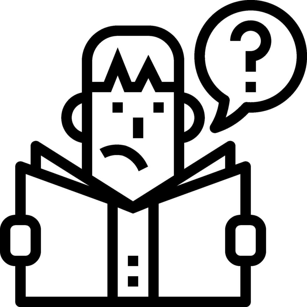 Question mark icon vector