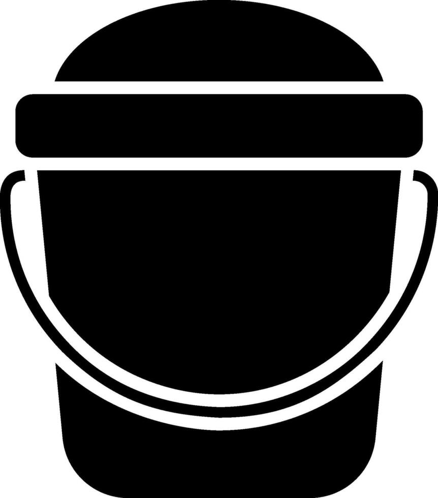 Bucket icon illustration vector