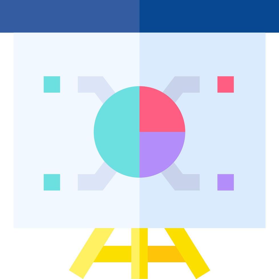 Facebook business page icon vector