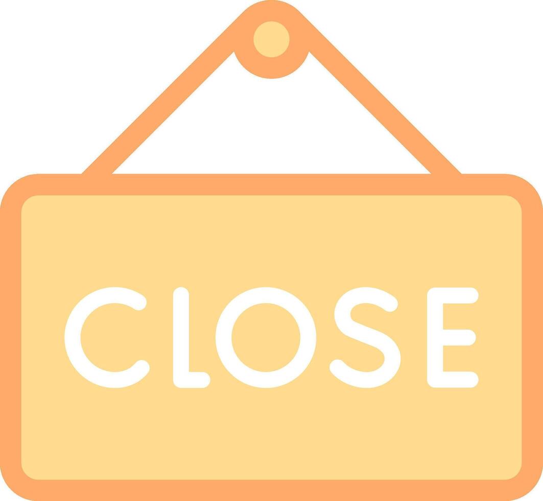 Close sign icon vector