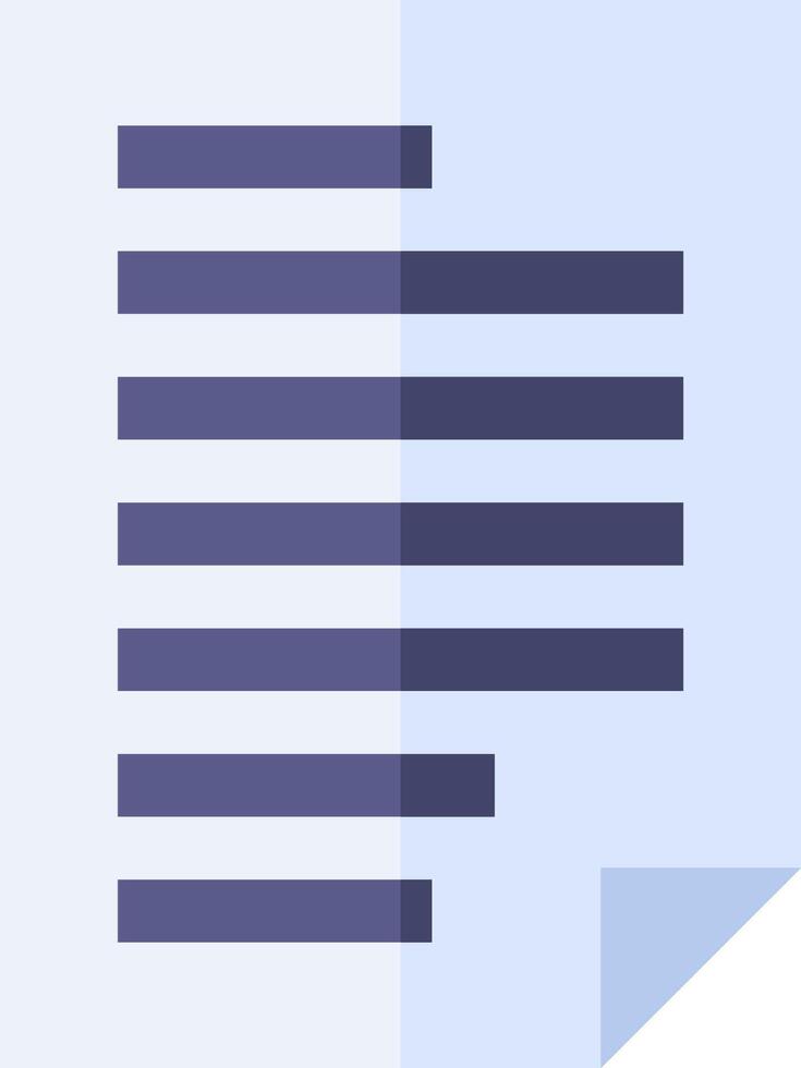 A line graph with a blue line vector