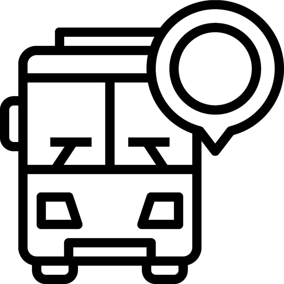 Bus icon illustration vector