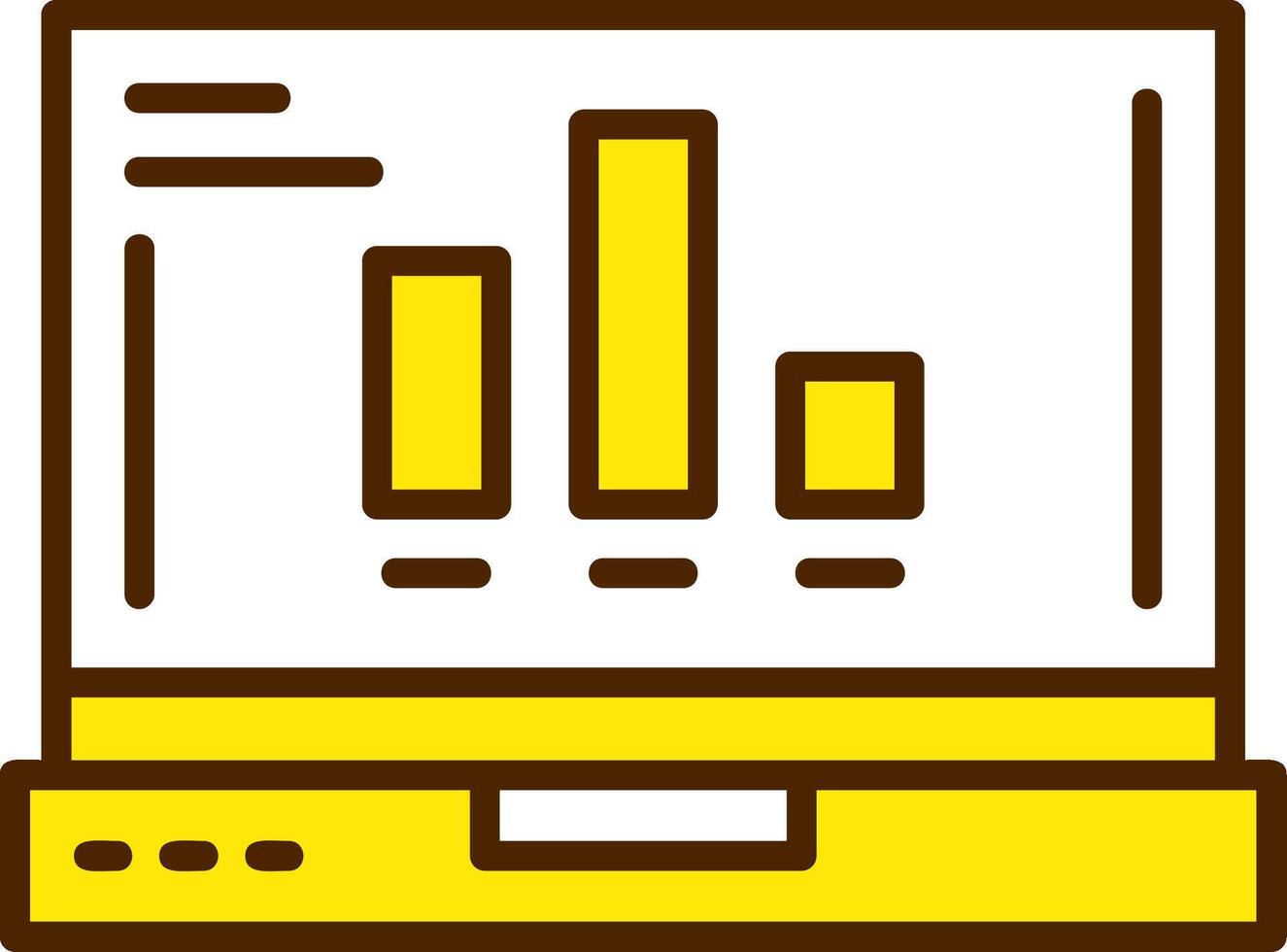 Chart Icon Design vector