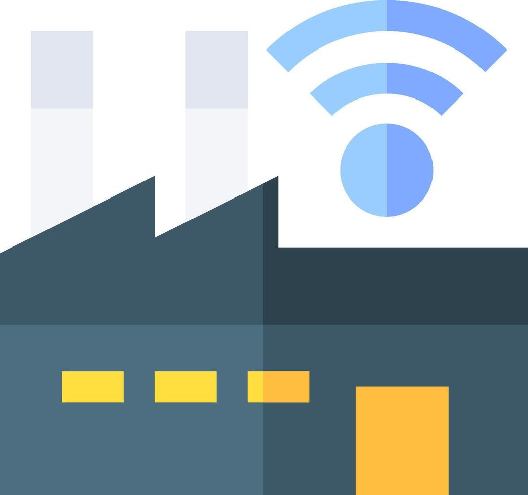 Industrial internet of things vector