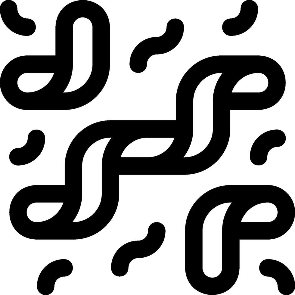 A black and white logo with a bunch of shapes vector