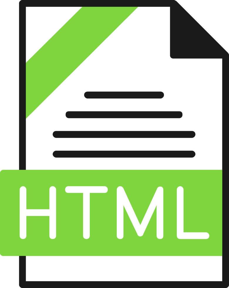 HTML Icon Design vector