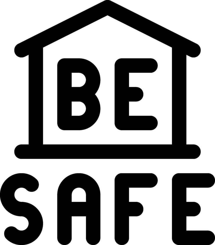 Be safe logo vector